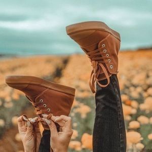 Bangs high top sneakers